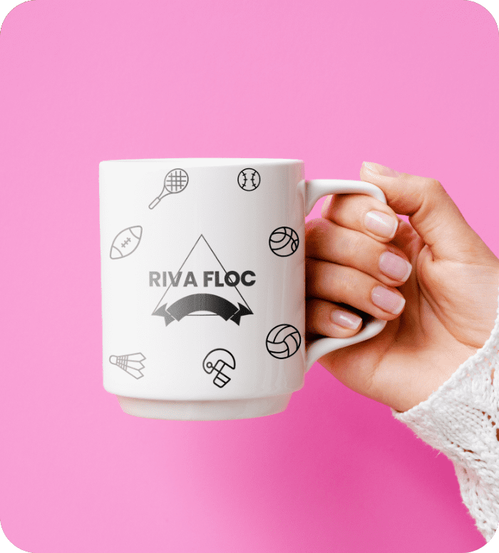 Riva Floc Objects Publicitaires Personnalises Caen Vente De Mug Personnalise A Caen